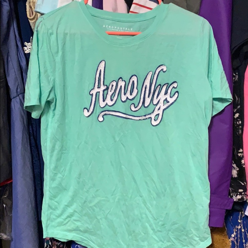 An Aeropostale T-shirt